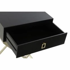 Table D'appoint DKD Home Decor Champagne Noir Métal MDF Moderne (48 X... -Pegane Shop table dappoint dkd home decor champagne noir metal mdf moderne 48 x 35 x 68 cm 14106652 39296976 1140x1140