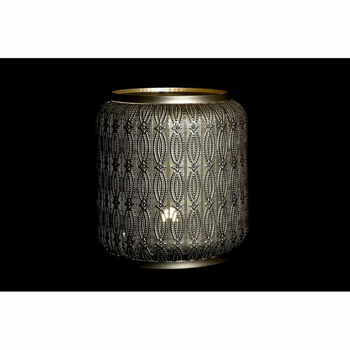 Table D'appoint DKD Home Decor Doré Métal Arabe (42 X 42 X 44 Cm) 2 Table D'appoint DKD Home Decor Doré Métal Arabe (42 X 42 X 44 Cm) – Image 2