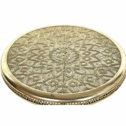 Table D'appoint DKD Home Decor Doré Métal Arabe (42 X 42 X 57 Cm) -Pegane Shop table dappoint dkd home decor dore metal arabe 42 x 42 x 57 cm 14108264 39303186 1140x1140