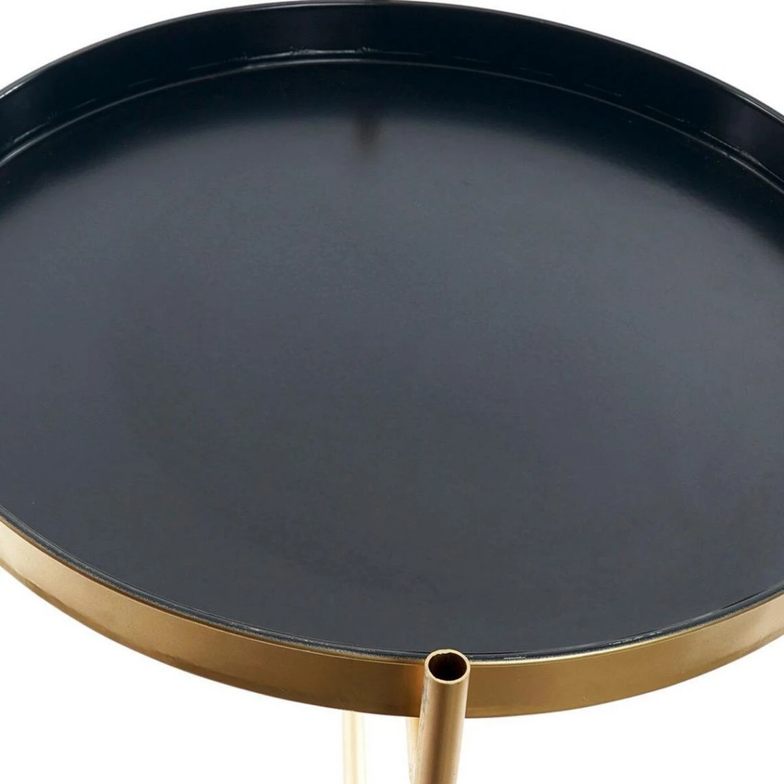 Table D'appoint DKD Home Decor Doré Métal Blue Marine (40 X 40 X 50 ... 2 Table D'appoint DKD Home Decor Doré Métal Blue Marine (40 X 40 X 50 ... – Image 2