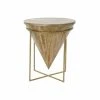 Table D'appoint DKD Home Decor Métal Bois De Manguier (40 X 40 X 45 C...