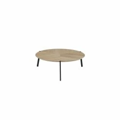 Table D'appoint DKD Home Decor Métal Marron Clair Bois MDF (110 X 110...