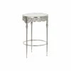 Table D'appoint DKD Home Decor Miroir Argenté Métal (39 X 39 X 61 Cm...