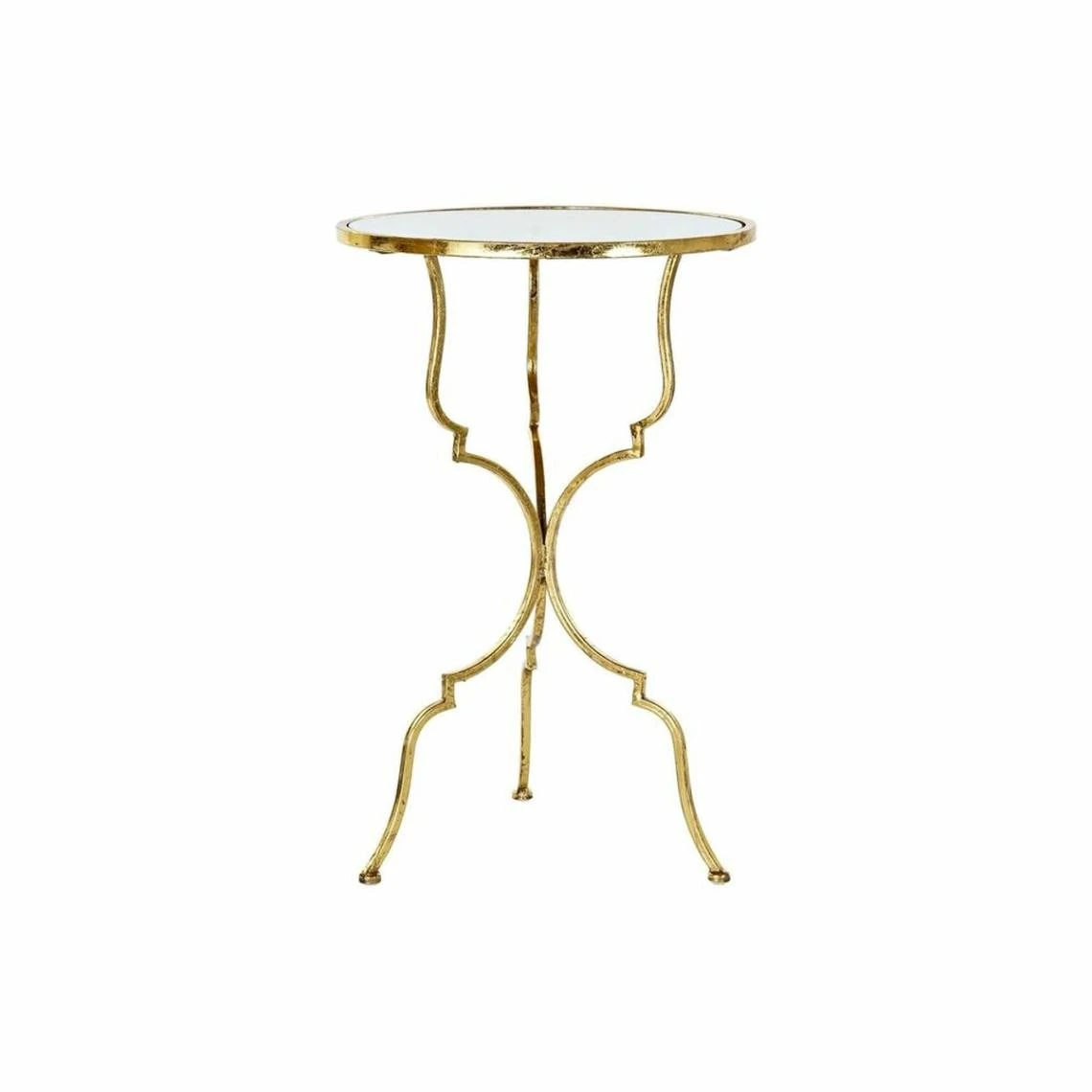 Table D'appoint DKD Home Decor Miroir Doré Métal (41 X 41 X 64 Cm) 1 Table D'appoint DKD Home Decor Miroir Doré Métal (41 X 41 X 64 Cm)