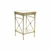 Table D'appoint DKD Home Decor Miroir Doré Métal Arabe (40 X 40 X 65...