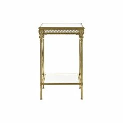 Table D'appoint DKD Home Decor Miroir Doré Métal Arabe (40 X 40 X 65... 6 Table D'appoint DKD Home Decor Miroir Doré Métal Arabe (40 X 40 X 65... -Pegane Shop table dappoint dkd home decor miroir dore metal arabe 40 x 40 x 65 cm 14106616 39296866 1140x1140