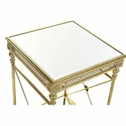 Table D'appoint DKD Home Decor Miroir Doré Métal Arabe (40 X 40 X 65... 7 Table D'appoint DKD Home Decor Miroir Doré Métal Arabe (40 X 40 X 65... -Pegane Shop table dappoint dkd home decor miroir dore metal arabe 40 x 40 x 65 cm 14106616 39296868 1140x1140