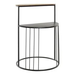 Table D'appoint DKD Home Decor Noir Fer Bois MDF (40 X 40 X 56 Cm) -Pegane Shop table dappoint dkd home decor noir fer bois mdf 40 x 40 x 56 cm 14106454 39296290 1140x1140