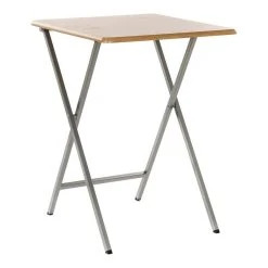 Table D'appoint DKD Home Decor Pliable Blanc Métal Bois MDF (48 X 48 ...