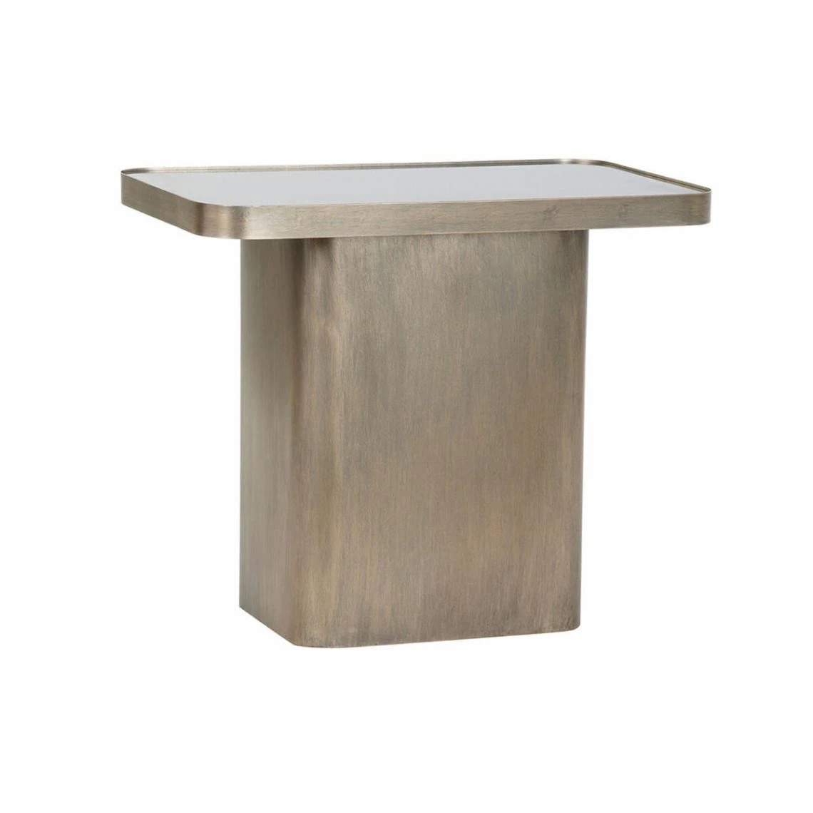 Table D'appoint DKD Home Decor Verre Noir Métal Cuivre (60 X 35,5 X 5... 3 Table D'appoint DKD Home Decor Verre Noir Métal Cuivre (60 X 35,5 X 5... - Image 3