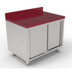 Table De Découpe Avec Portes Coulissantes 1200 - Combisteel - - 120...