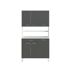 CSTORE TACOMA Buffet De Cuisine L 100 Cm - Gris Mat 7 CSTORE TACOMA Buffet De Cuisine L 100 Cm - Gris Mat -Pegane Shop tacoma buffet de cuisine l 100 cm gris mat 11489232 30043460 1140x1140