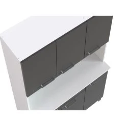 CSTORE TACOMA Buffet De Cuisine L 100 Cm - Gris Mat 9 CSTORE TACOMA Buffet De Cuisine L 100 Cm - Gris Mat -Pegane Shop tacoma buffet de cuisine l 100 cm gris mat 11489232 30043464 1140x1140