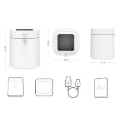 Xiaomi TOWNEW T Air Lite Poubelle Intelligente - Blanc - 16,5 L - Étanche IP... 9 Xiaomi TOWNEW T Air Lite Poubelle Intelligente - Blanc - 16,5 L - Étanche IP... -Pegane Shop townew t air lite poubelle intelligente blanc 165 l tanche ipx3 auto scellant anneaux de recharge recyclables 12727958 34213168 1140x1140
