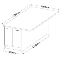 CSTORE ULTRA - Ilot De Cuisine L 100 Cm Avec Plan De Travail - Rouge Mat -Pegane Shop ultra ilot de cuisine l 100 cm avec plan de travail rouge mat 10711546 27888030 1140x1140