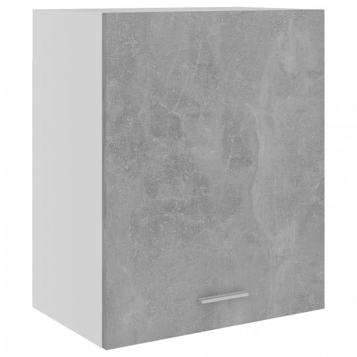 VidaXL Armoire Suspendue Gris Béton 50x31x60 Cm Aggloméré 2 VidaXL Armoire Suspendue Gris Béton 50x31x60 Cm Aggloméré - Image 2