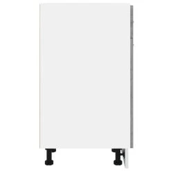 VidaXL Armoire De Plancher à Tiroir Sonoma Gris 30x46x81,5 Cm -Pegane Shop vidaxl armoire de plancher a tiroir sonoma gris 30x46x815 13583302 1089534 34 1140x1140