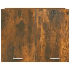 VidaXL Armoire Suspendue Chêne Fumé 80x31x60 Cm Bois D'ingénierie -Pegane Shop vidaxl armoire suspendue chene fume 80x31x60 cm bois ding 12943192 1089512 12 1140x1140