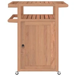VidaXL Chariot De Bar 70x50x90 Cm Bois De Teck Massif -Pegane Shop vidaxl chariot de bar 70x50x90 cm bois de teck massif 13344696 36424840 840 1140x1140