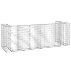 VidaXL Mur En Gabion Pour Poubelles Acier Galvanisé 325x100x110 Cm 8 VidaXL Mur En Gabion Pour Poubelles Acier Galvanisé 325x100x110 Cm -Pegane Shop vidaxl mur en gabion pour poubelles acier galvanise 325x100 12105710 1097780 80 1140x1140