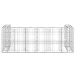 VidaXL Mur En Gabion Pour Poubelles Acier Galvanisé 325x100x110 Cm 9 VidaXL Mur En Gabion Pour Poubelles Acier Galvanisé 325x100x110 Cm -Pegane Shop vidaxl mur en gabion pour poubelles acier galvanise 325x100 12105710 1097782 82 1140x1140