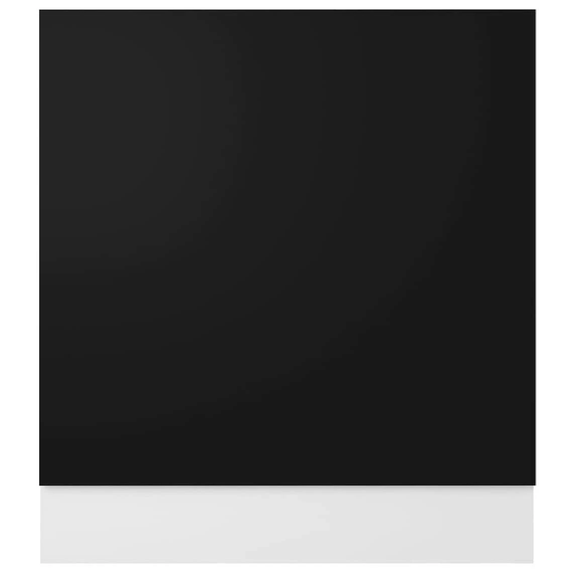 VidaXL Panneau De Lave-vaisselle Noir 59,5x3x67 Cm Aggloméré 4 VidaXL Panneau De Lave-vaisselle Noir 59,5x3x67 Cm Aggloméré - Image 4