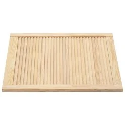 VidaXL Porte à Persiennes Bois De Pin Massif 61,5x49,4 Cm -Pegane Shop vidaxl porte a persiennes bois de pin massif 615x494 cm 12103386 32101974 1140x1140