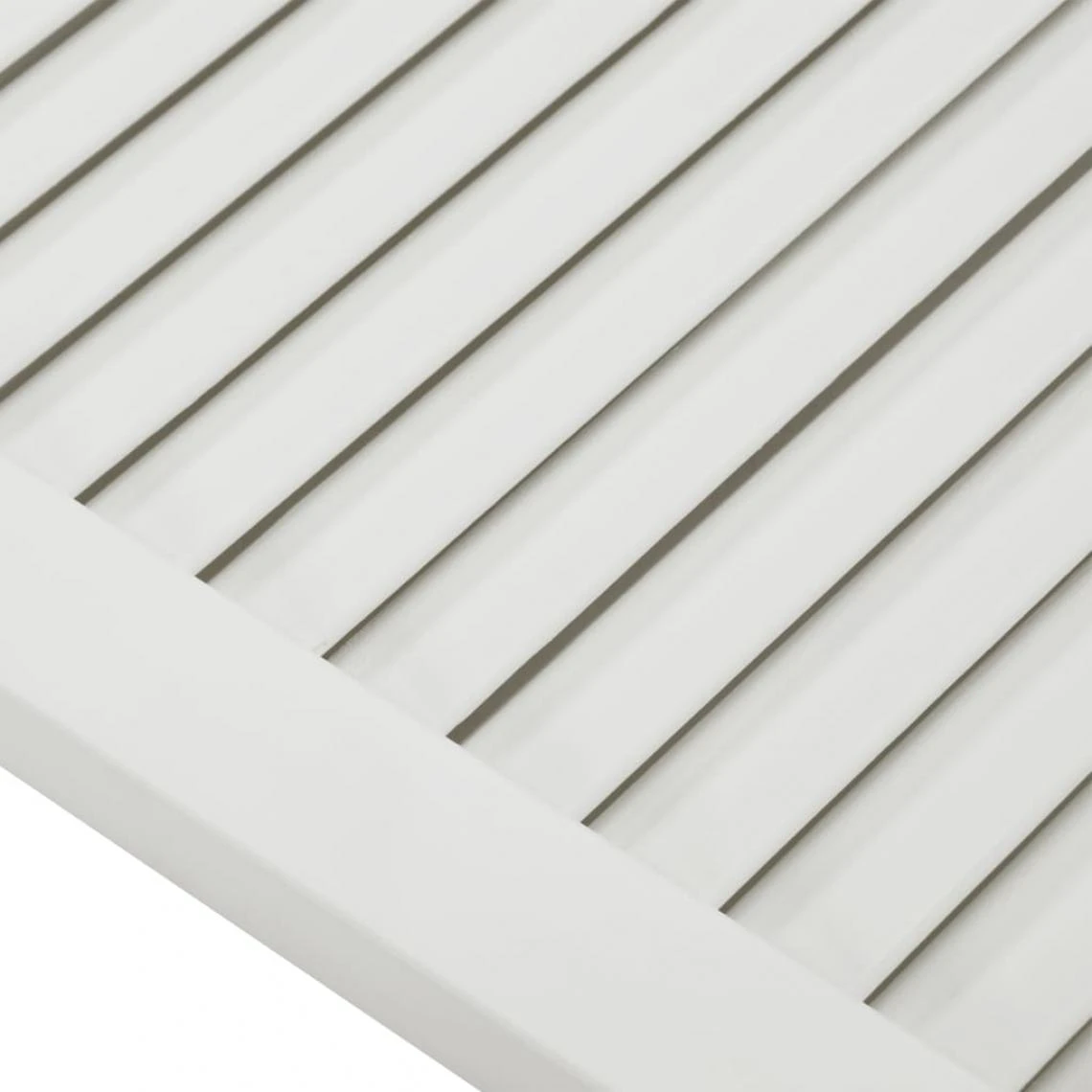 VidaXL Porte à Persiennes Bois De Pin Massif Blanc 39,5x49,4 Cm 5 VidaXL Porte à Persiennes Bois De Pin Massif Blanc 39,5x49,4 Cm - Image 5