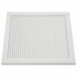 VidaXL Porte à Persiennes Bois De Pin Massif Blanc 39,5x59,4 Cm -Pegane Shop vidaxl porte a persiennes bois de pin massif blanc 395x594 cm 12103466 32102376 1140x1140