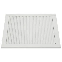 VidaXL Porte à Persiennes Bois De Pin Massif Blanc 61,5x59,4 Cm 8 VidaXL Porte à Persiennes Bois De Pin Massif Blanc 61,5x59,4 Cm -Pegane Shop vidaxl porte a persiennes bois de pin massif blanc 615x594 cm 12103470 32102396 1140x1140