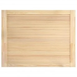 VidaXL Portes à Persiennes 2 Pcs Bois De Pin Massif 39,5x59,4 Cm -Pegane Shop vidaxl portes a persiennes 2 pcs bois de pin massif 395x594 cm 12103498 32102536 1140x1140