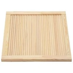 VidaXL Portes à Persiennes 2 Pcs Bois De Pin Massif 39,5x59,4 Cm -Pegane Shop vidaxl portes a persiennes 2 pcs bois de pin massif 395x594 cm 12103498 32102538 1140x1140