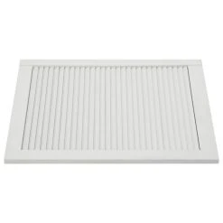 VidaXL Portes à Persiennes 2 Pcs Bois De Pin Massif Blanc 61,5x49,4 C... -Pegane Shop vidaxl portes a persiennes 2 pcs bois de pin massif blanc 615x494 cm 12103478 32102438 1140x1140