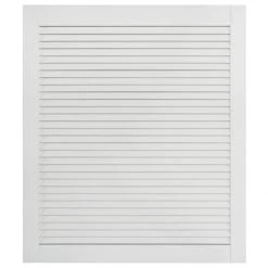 VidaXL Portes à Persiennes 2 Pcs Bois De Pin Massif Blanc 69x59,4 Cm -Pegane Shop vidaxl portes a persiennes 2 pcs bois de pin massif blanc 69x594 cm 12103388 32101986 1140x1140