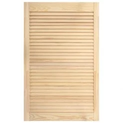 VidaXL Portes à Persiennes 4 Pcs Bois De Pin Massif 99,3x59,4 Cm -Pegane Shop vidaxl portes a persiennes 4 pcs bois de pin massif 993x594 cm 12103376 32101926 1140x1140