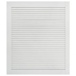 VidaXL Portes à Persiennes 4 Pcs Bois De Pin Massif Blanc 61,5x49,4 C... -Pegane Shop vidaxl portes a persiennes 4 pcs bois de pin massif blanc 615x494 cm 12103436 32102226 1140x1140