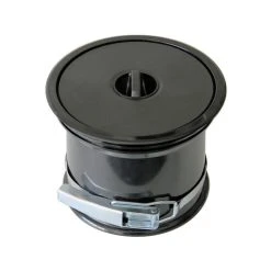 Itar Vide-ordures Pour Plan De Travail Avec Couvercle En Pvc - Décor : Noi...