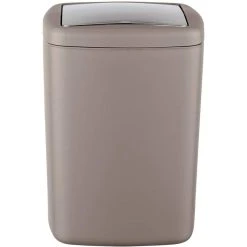WENKO 23973100 Poubelle à Couvercle Oscillant Barcelona L, Capacité ... -Pegane Shop wenko 23973100 poubelle a couvercle oscillant barcelona l capacite 85 l incassable tpe 205 x 285 x 205 cm beige 13624022 37478816 1140x1140 1